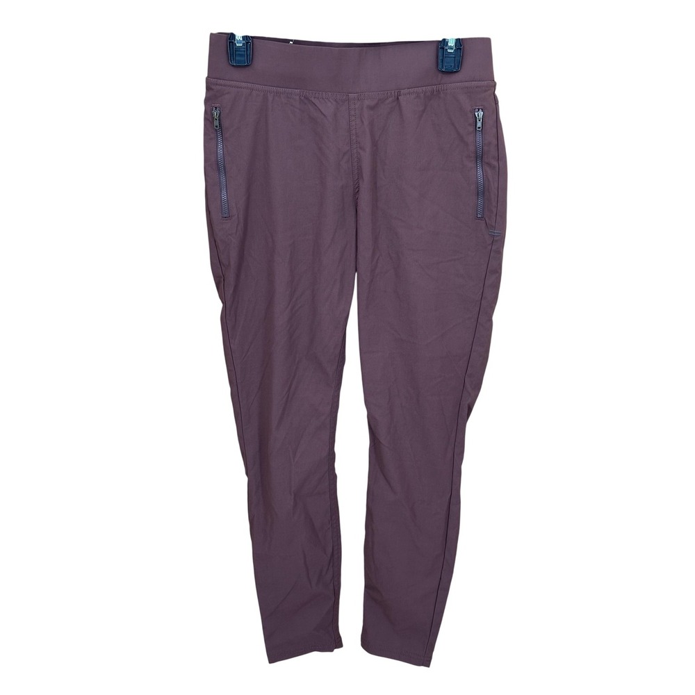 Toad & Co Pants Womens 6 Brown Rover Moto Crop Stretch Pockets Hiking Outdoors